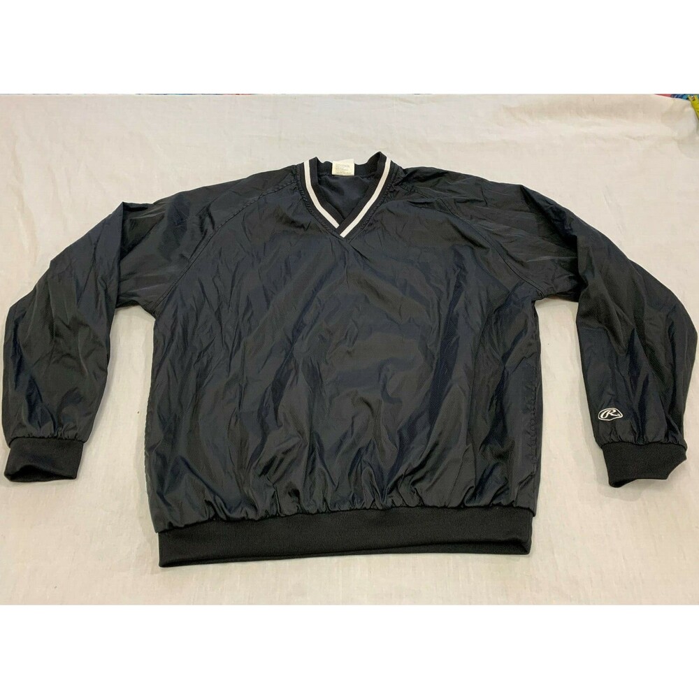 RAWLINGS MENS NYLON WATERPROOF WINDBREAKER SIZE M